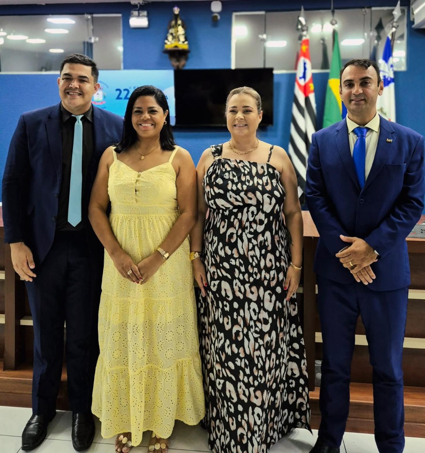 Jornal Vale Metropolitana parabeniza a vereadora Thaís Chad, vice-presidente da Câmara Municipal de Aparecida em 2026