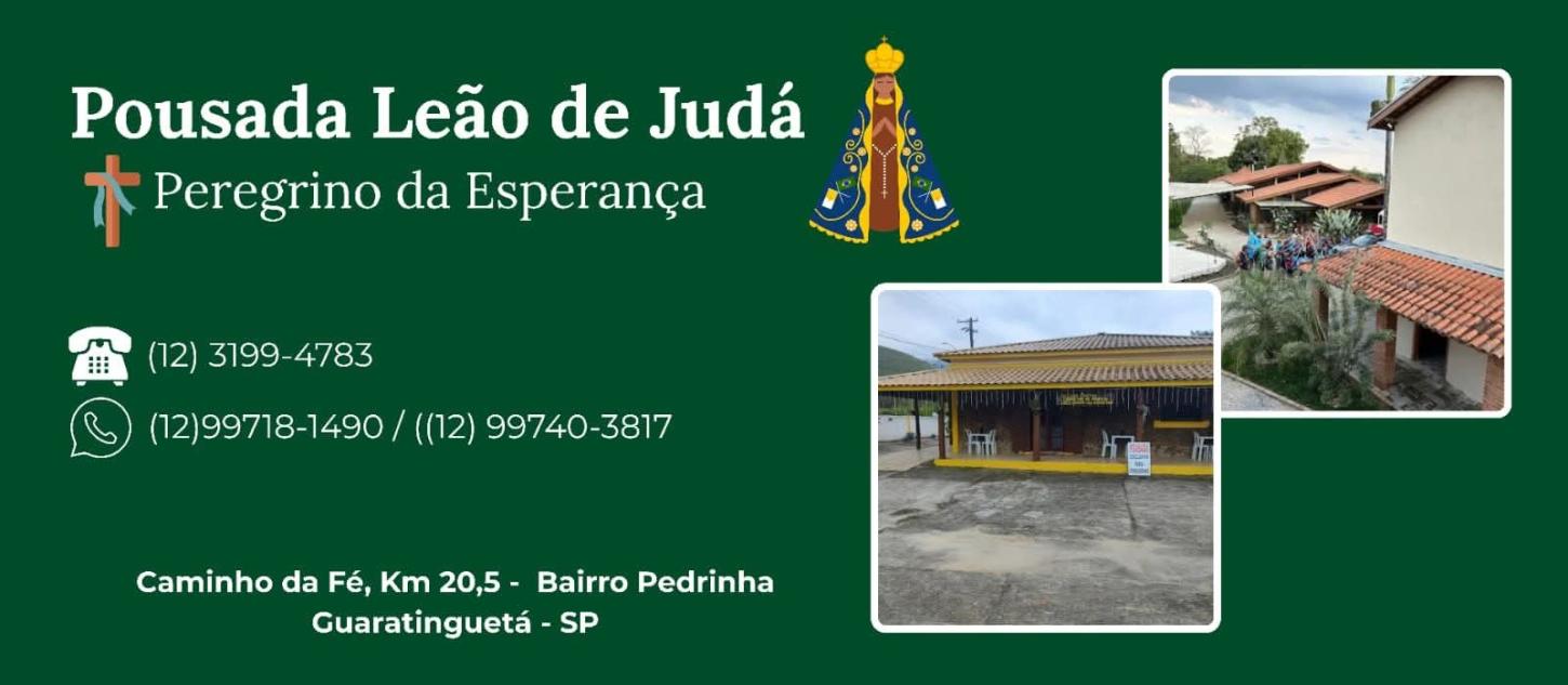 Pousada Leão de Judá se consolida como referência em acolhimento ao peregrino em Guaratinguetá