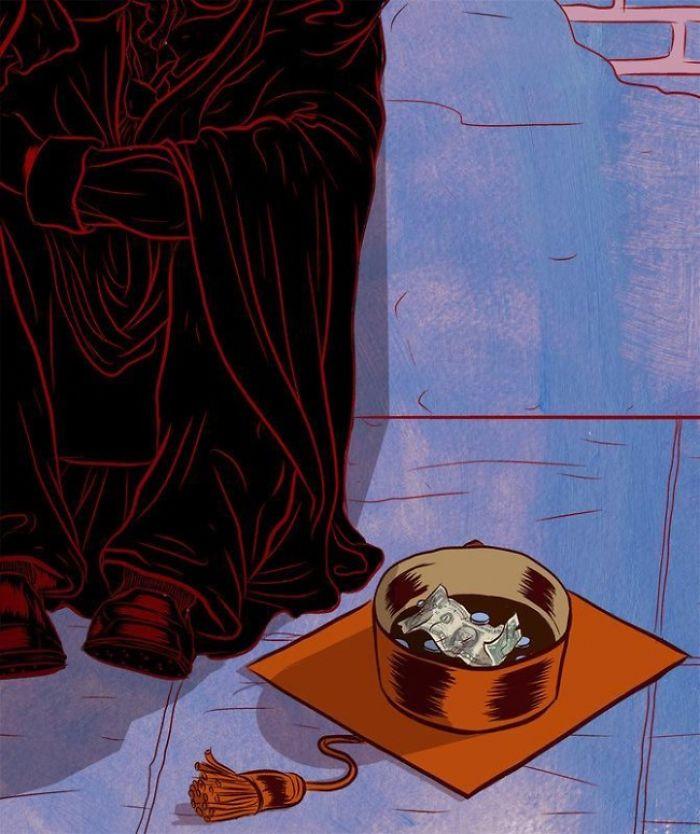 Ordem dos Advogados dos Brasil de joelhos