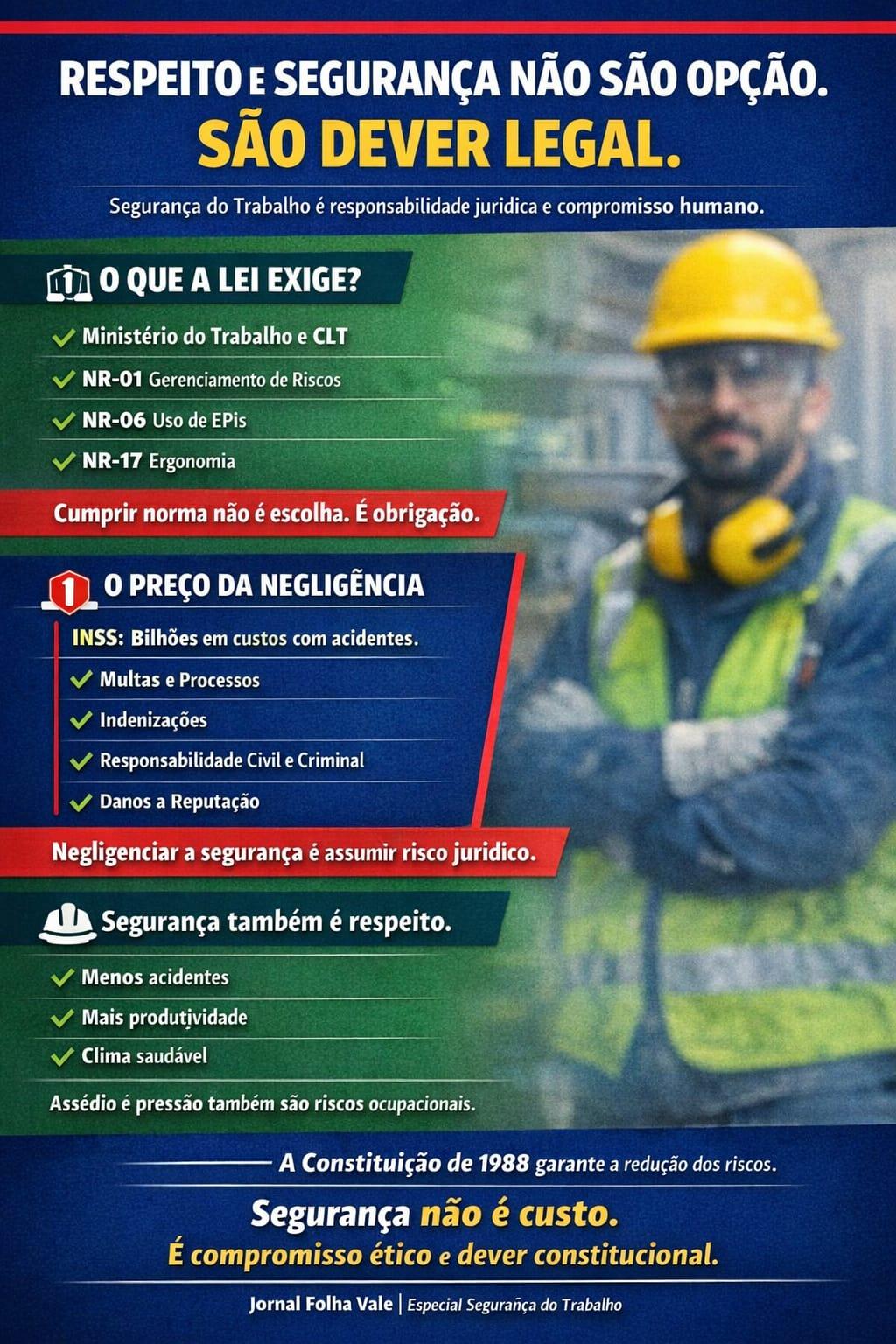 Respeito e Segurança: Pilares Fundamentais da Segurança do Trabalho no Brasil