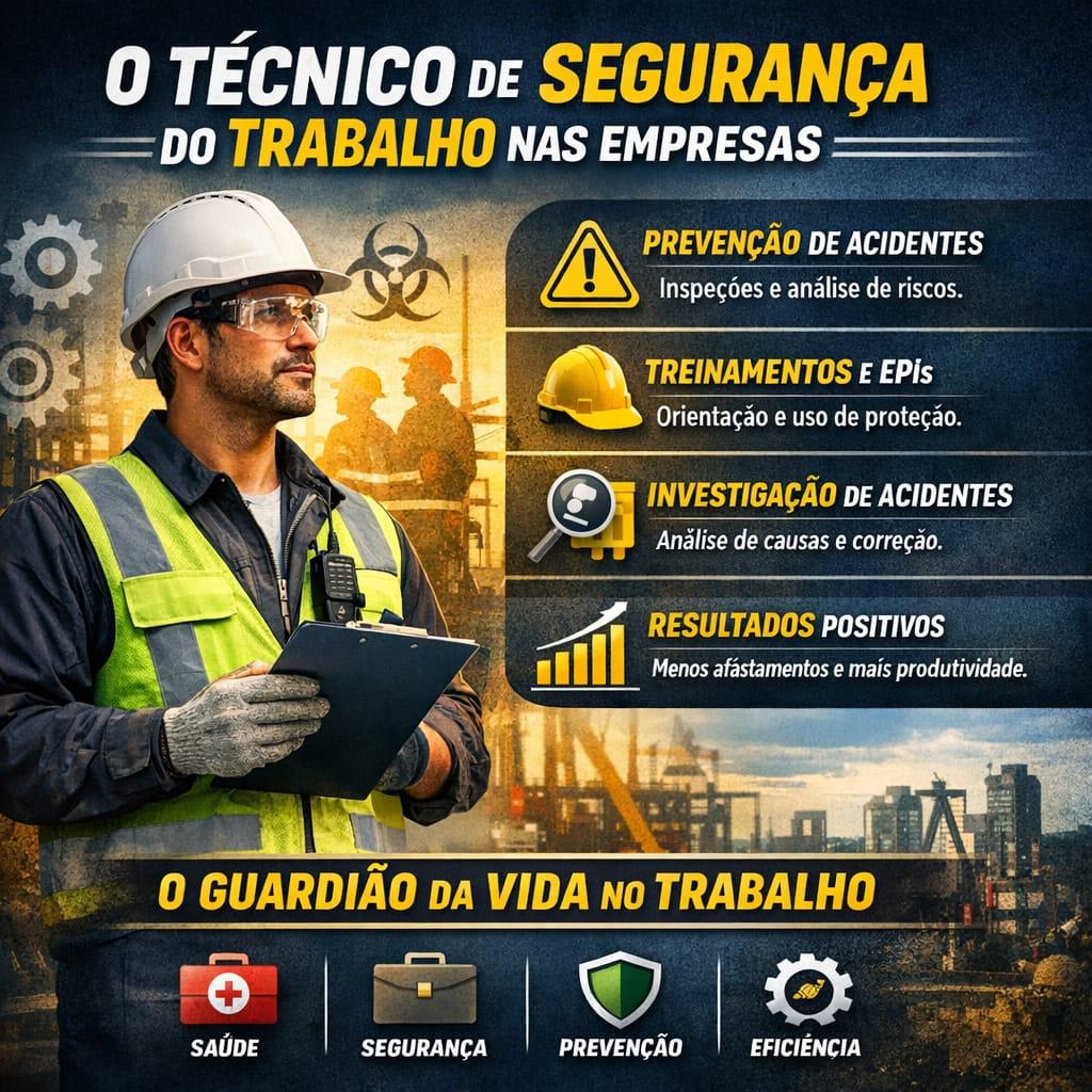 A importância do técnico de segurança do trabalho nas empresas